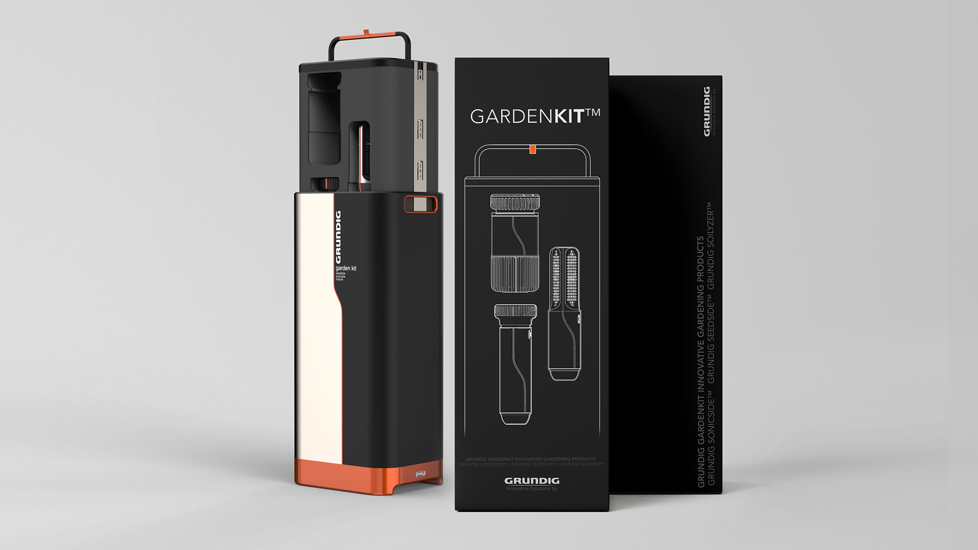 Grundig Gardenkit seed packaging