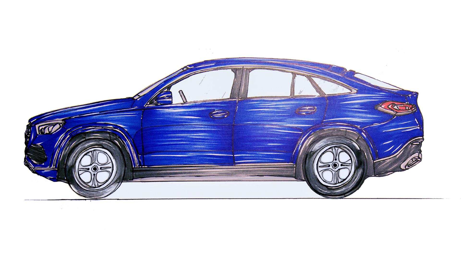 Automotive concept sketch 4