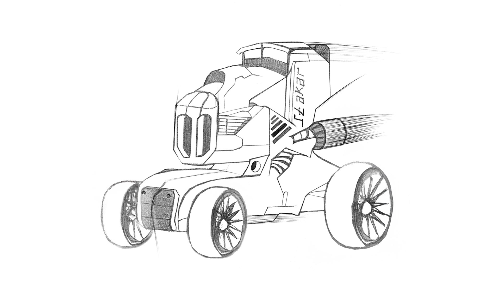 Automotive concept sketch 32
