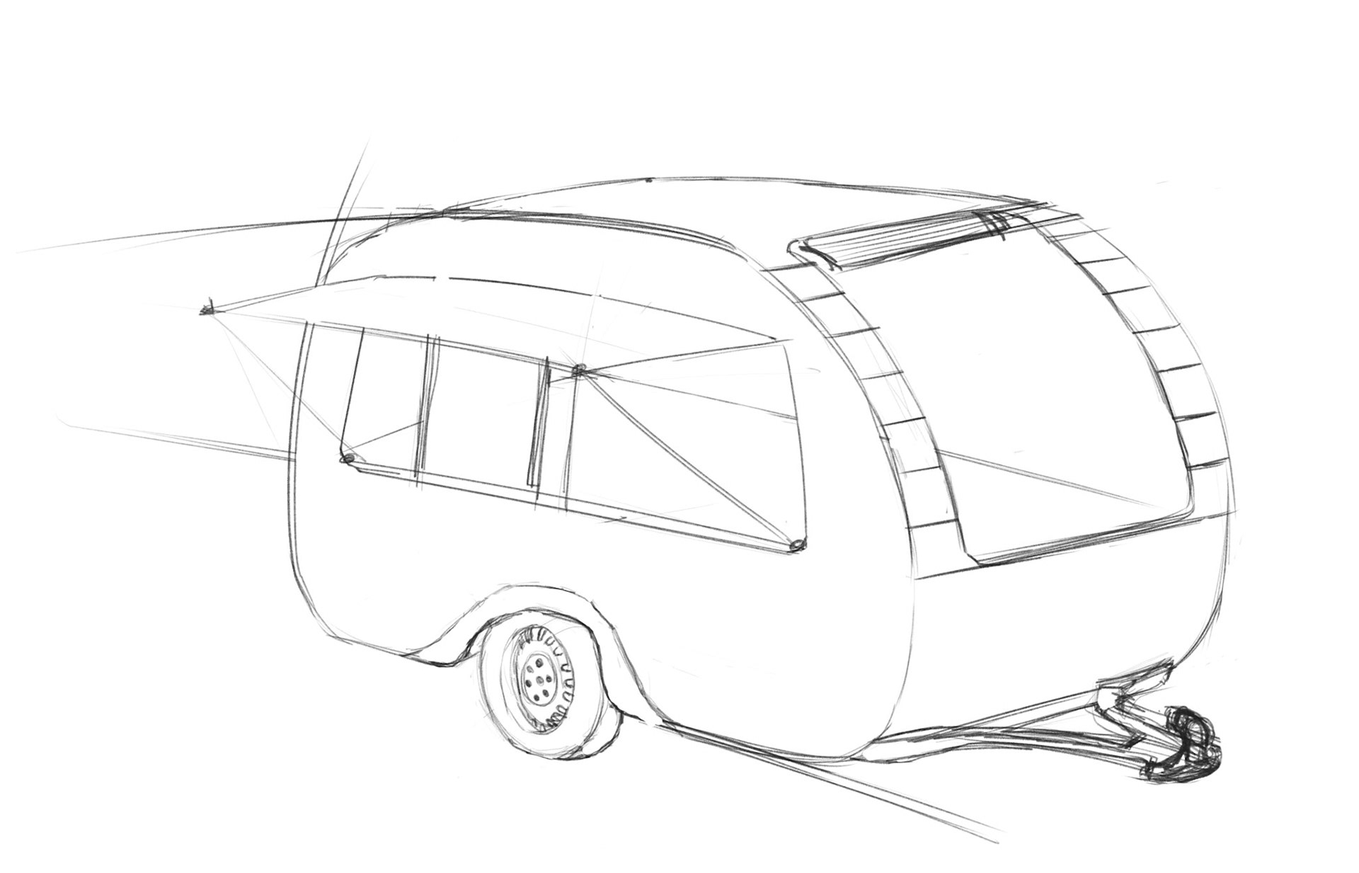 Automotive concept sketch 38