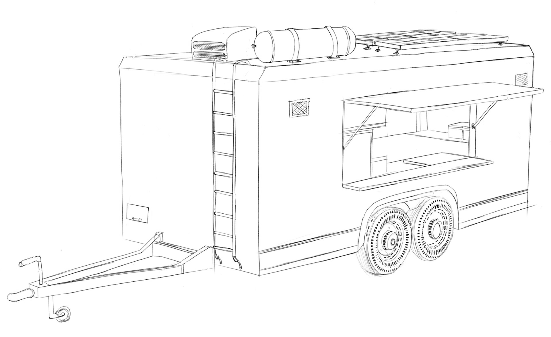 Automotive concept sketch 36