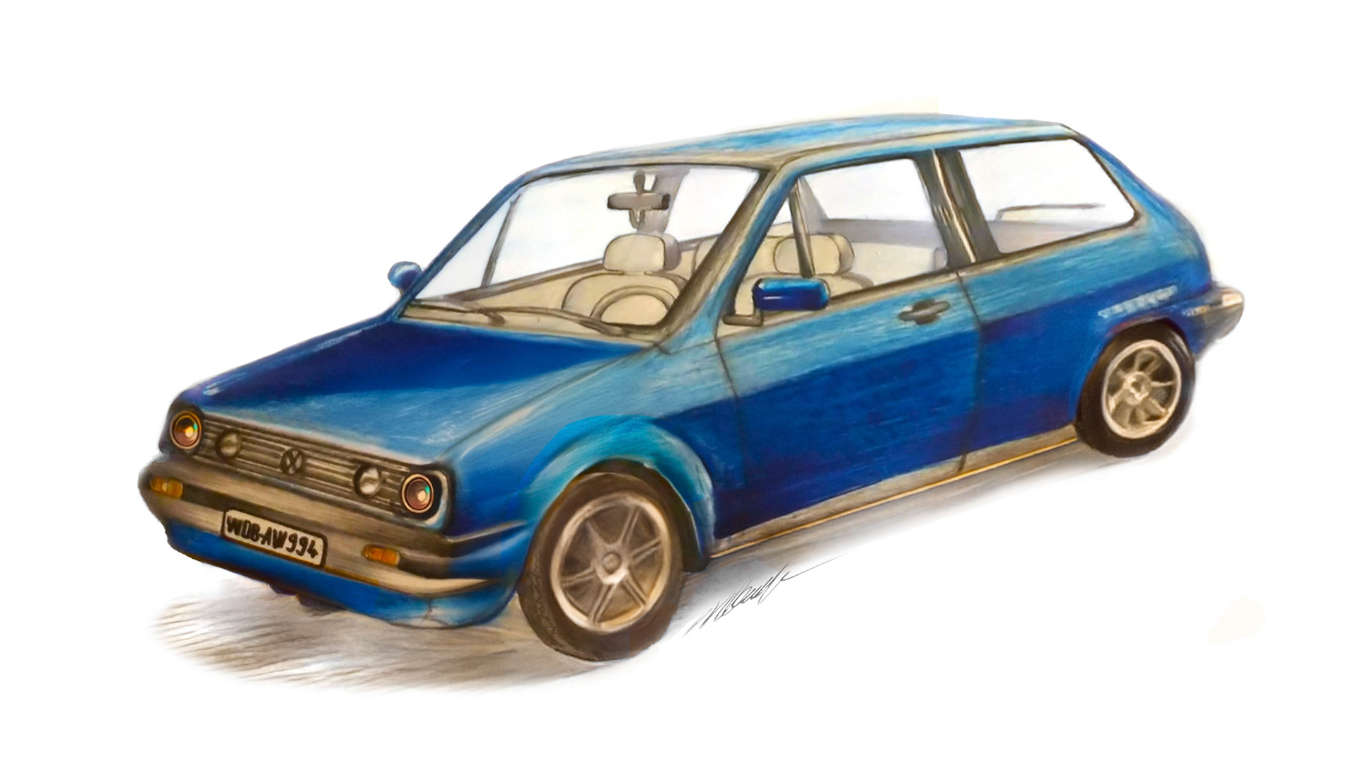 Automotive concept sketch 12