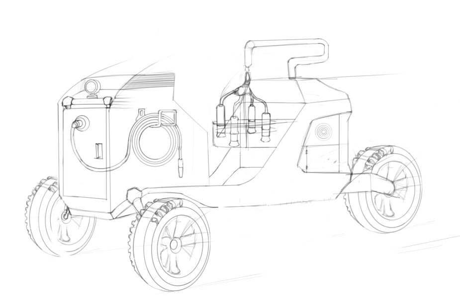 Automotive concept sketch 40