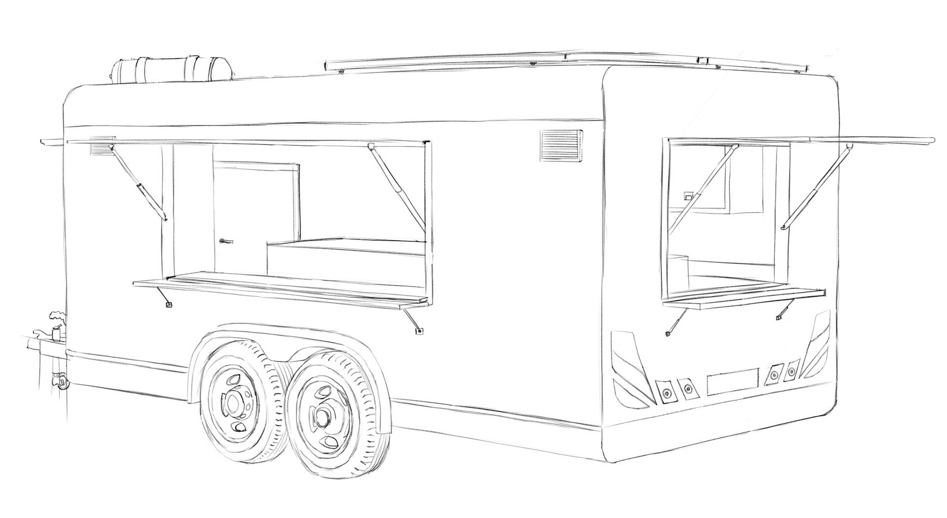 Automotive concept sketch 37