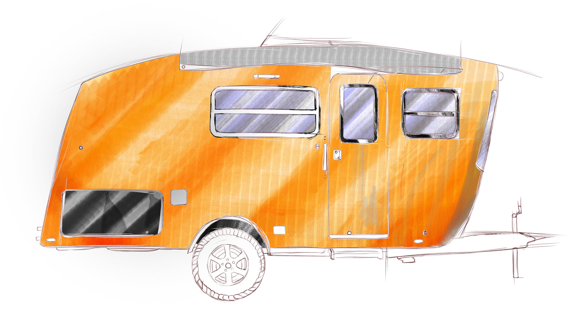 Automotive concept sketch 30