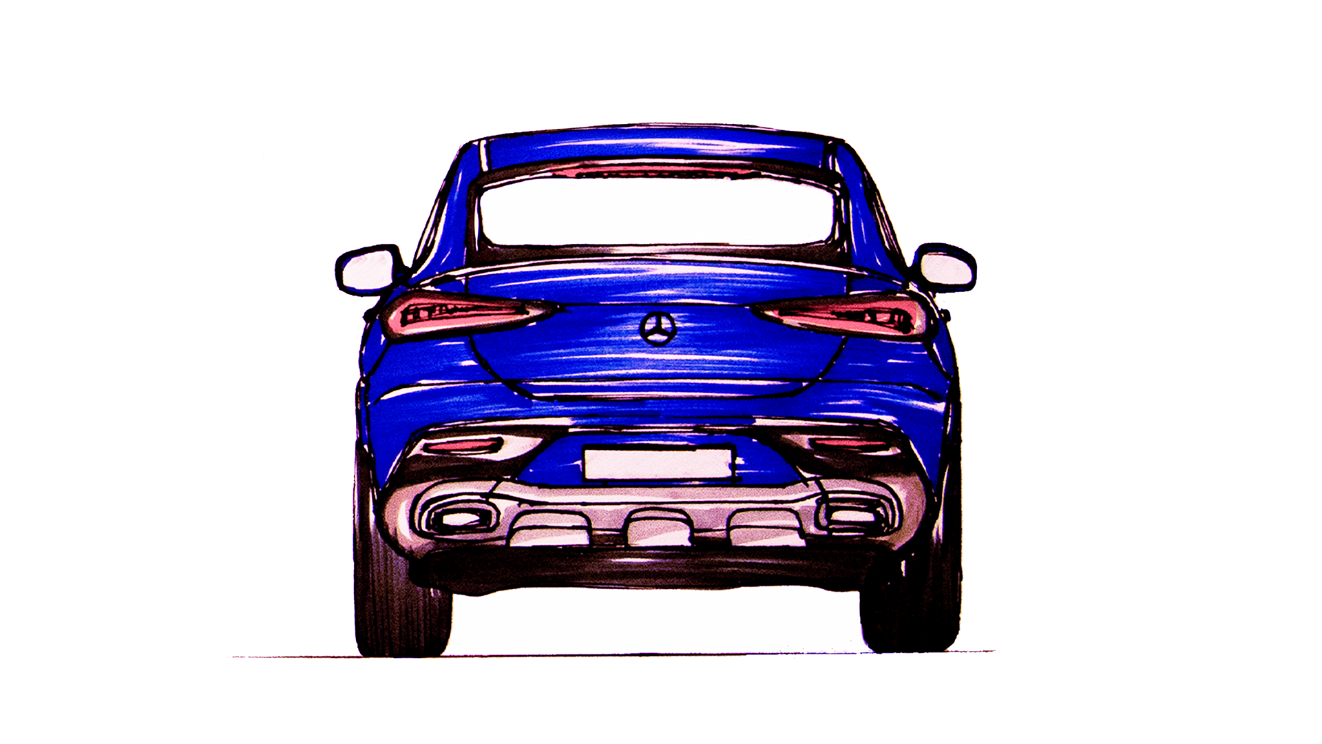Automotive concept sketch 3