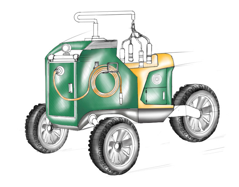 Automotive concept sketch 19