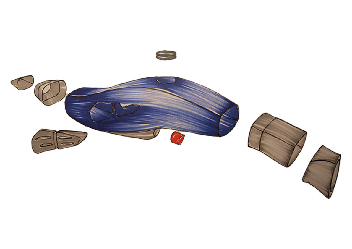 Consumer electronics concept sketch 50