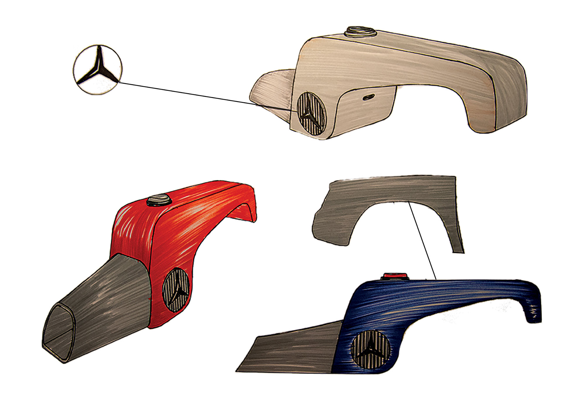 Consumer electronics concept sketch 15