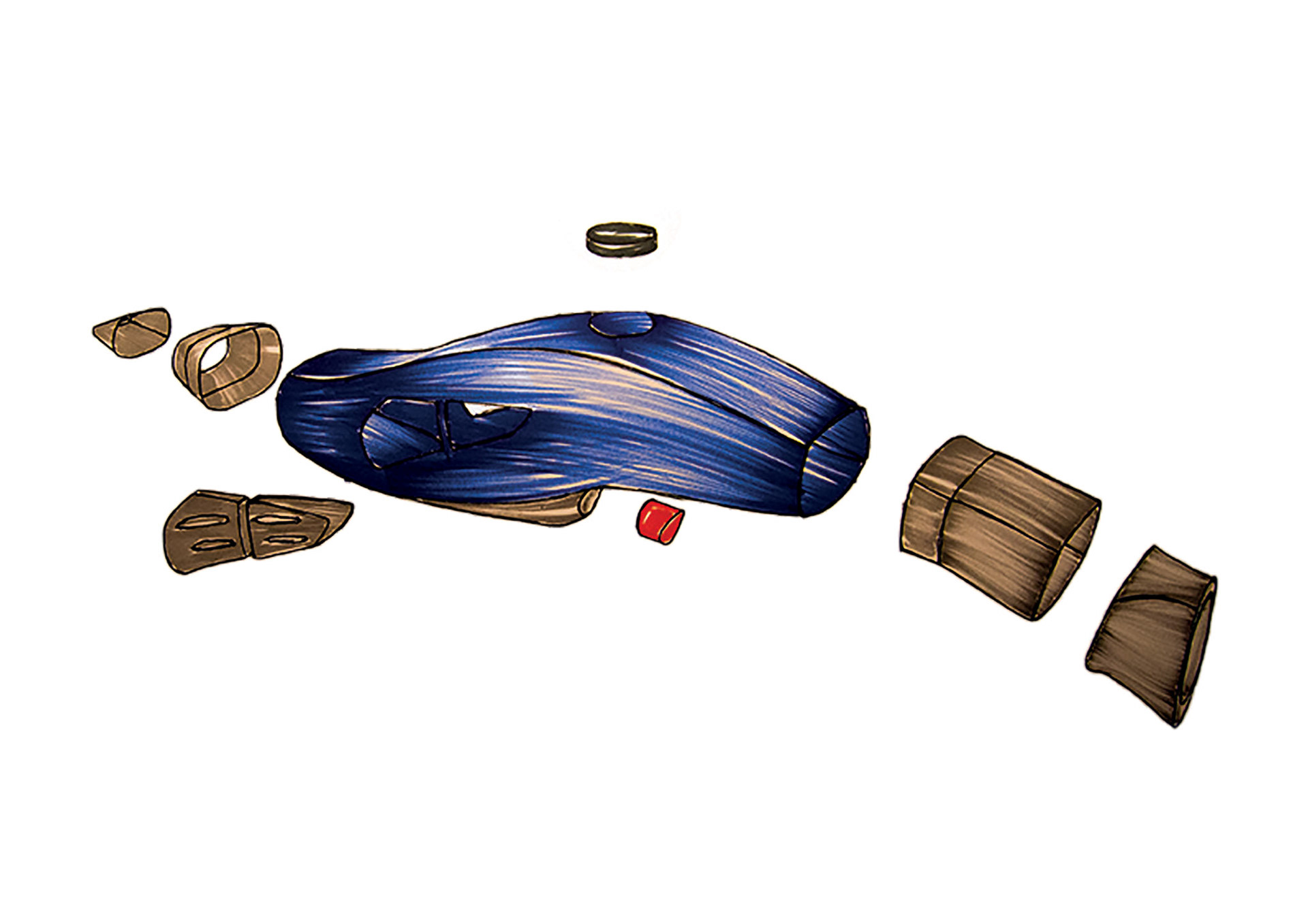 Consumer electronics concept sketch 16