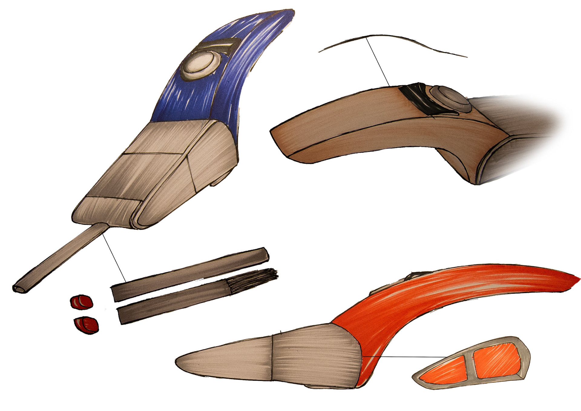 Consumer electronics concept sketch 11