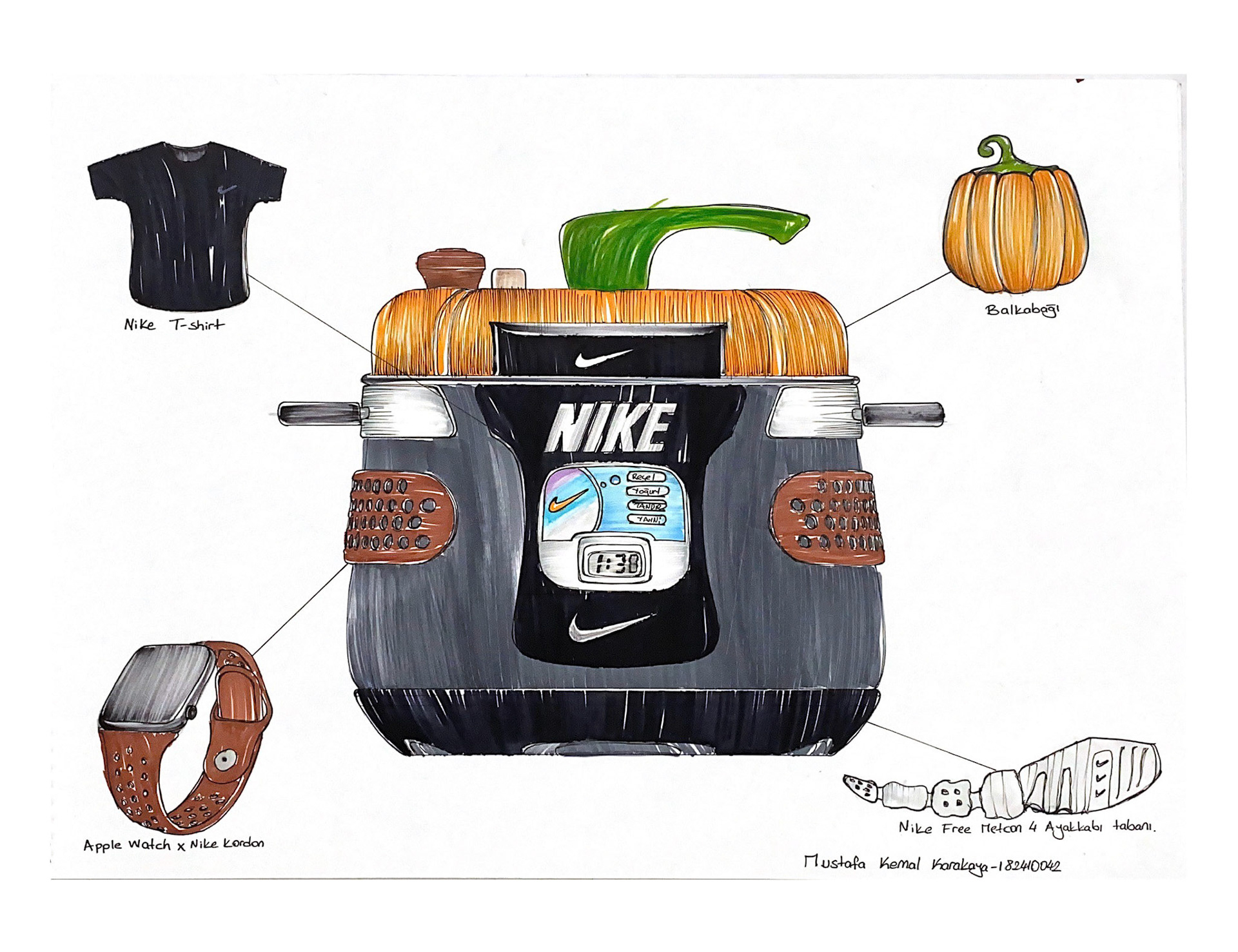 Consumer electronics concept sketch 40