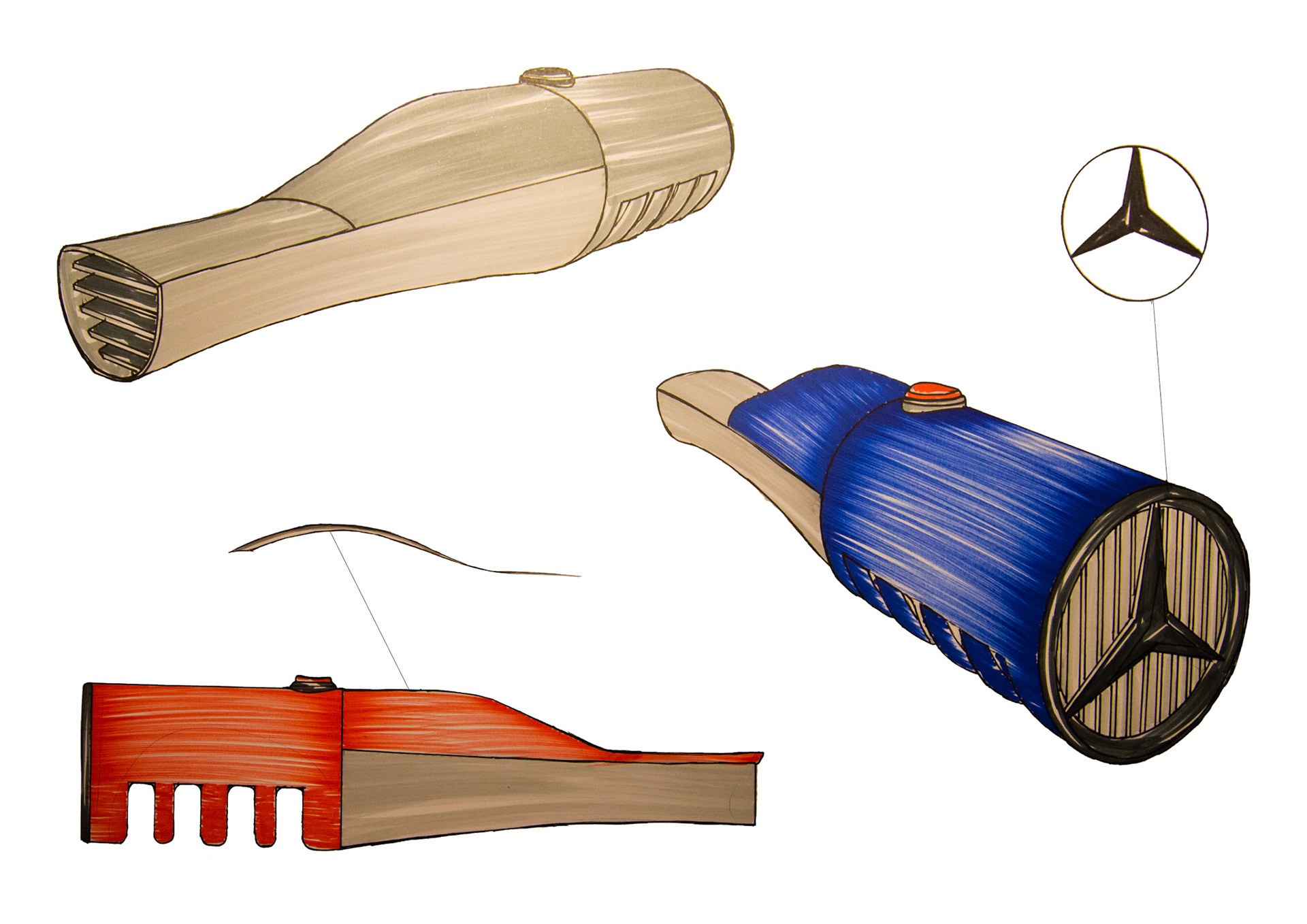 Consumer electronics concept sketch 14