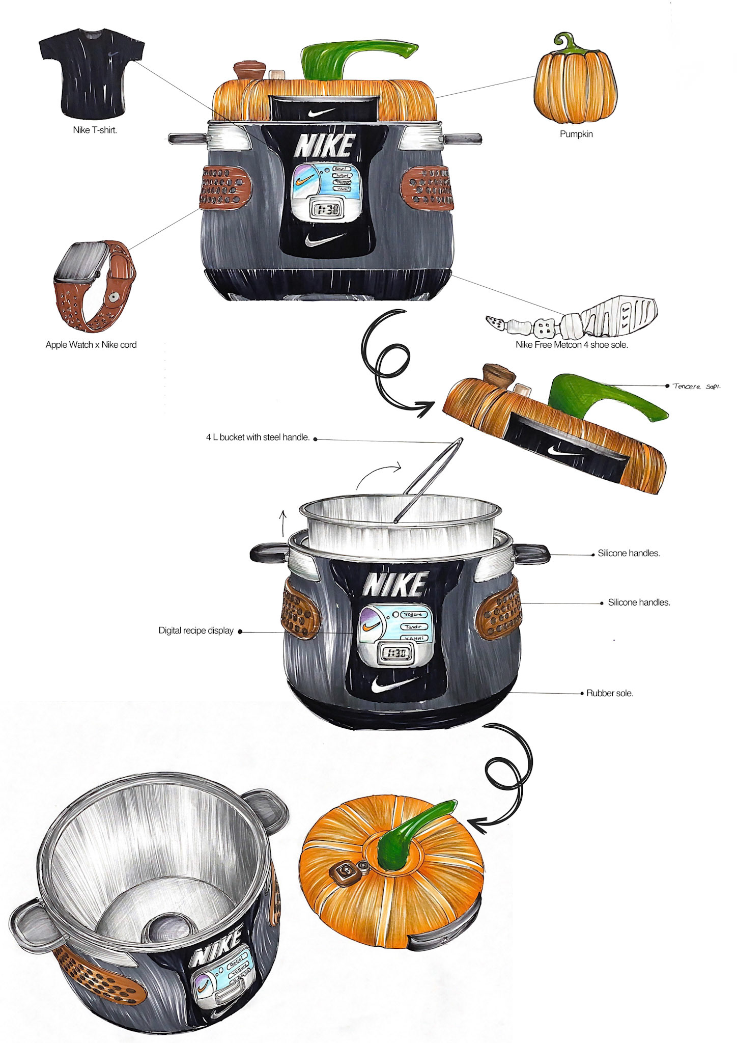 Consumer electronics concept sketch 37