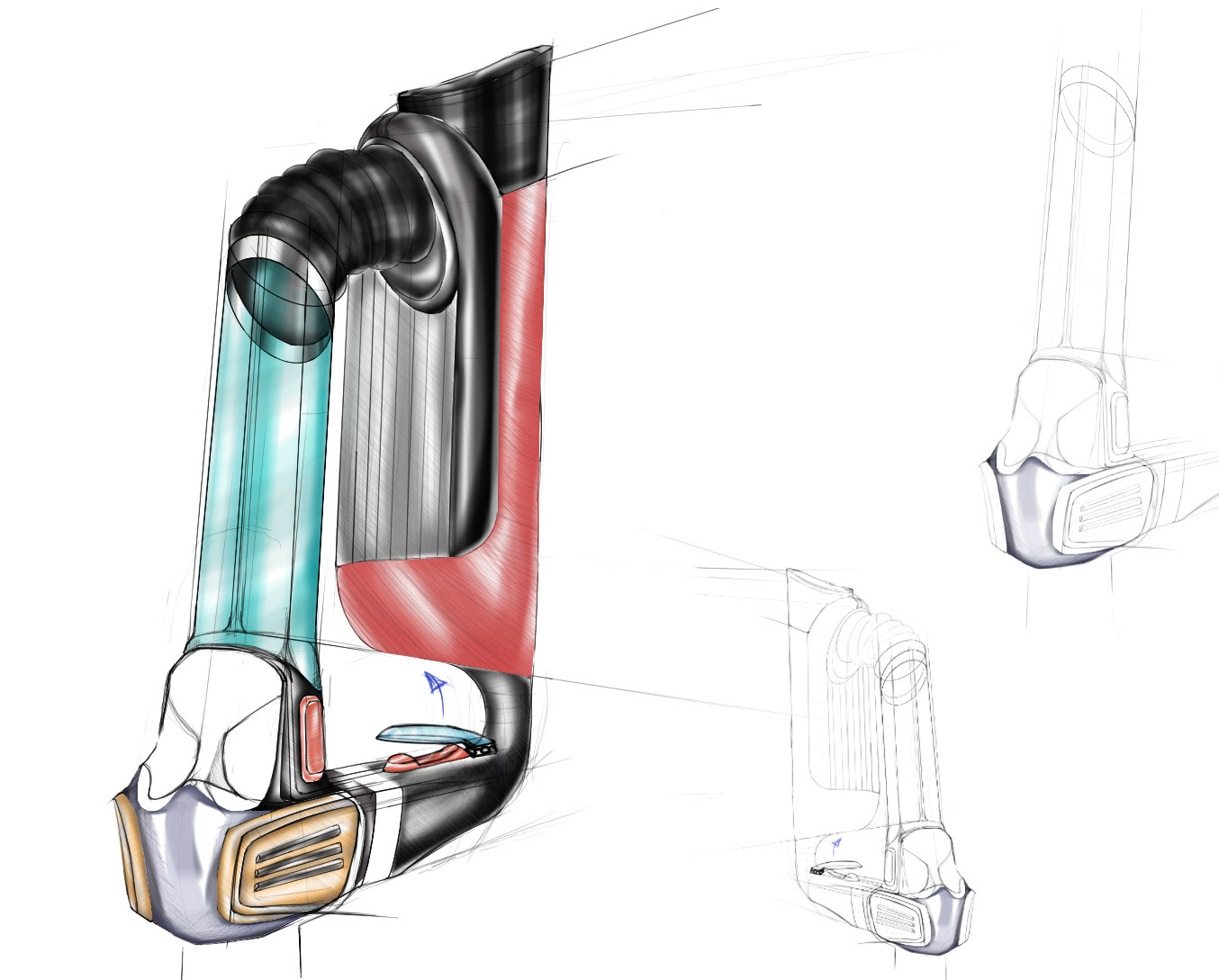 Consumer electronics concept sketch 51