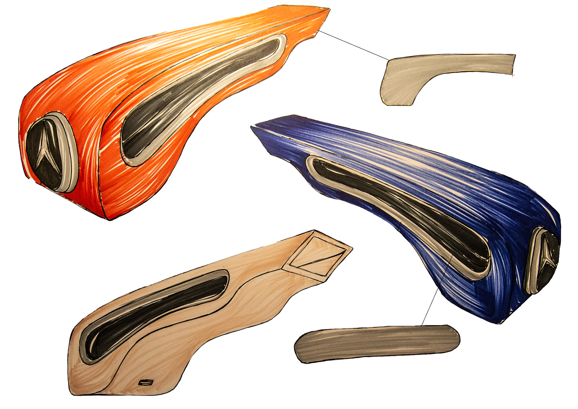 Consumer electronics concept sketch 8