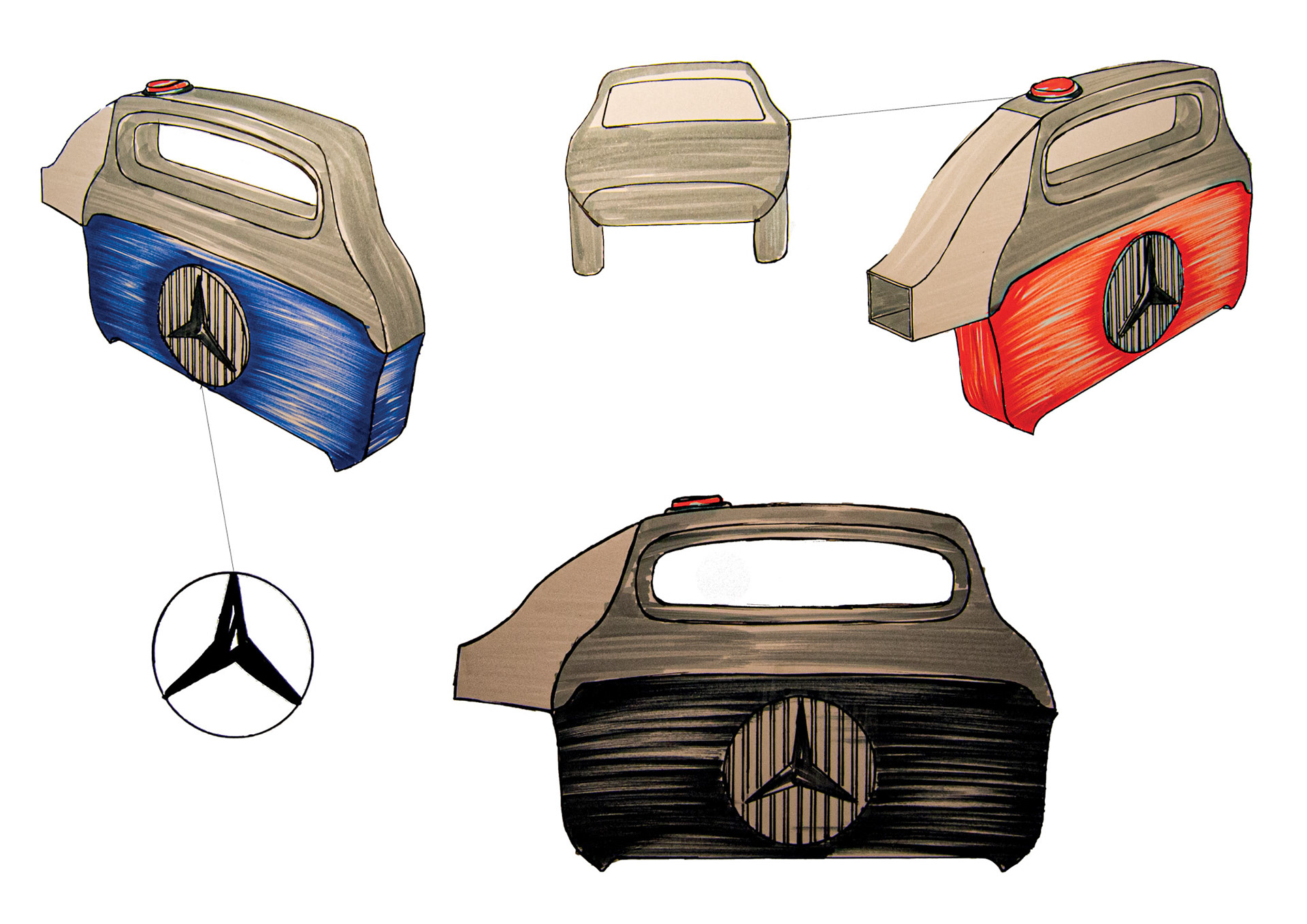 Consumer electronics concept sketch 17
