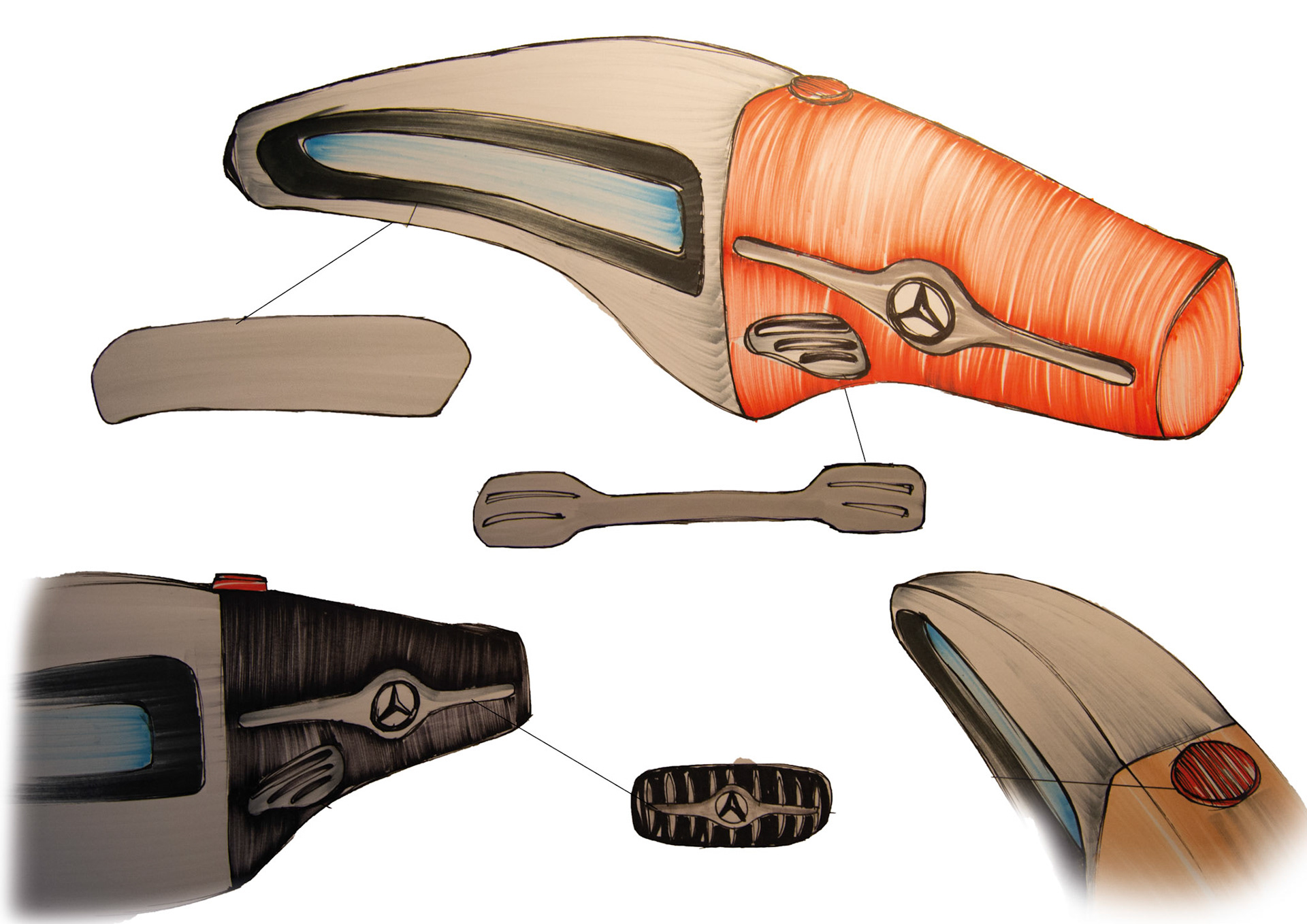 Consumer electronics concept sketch 47