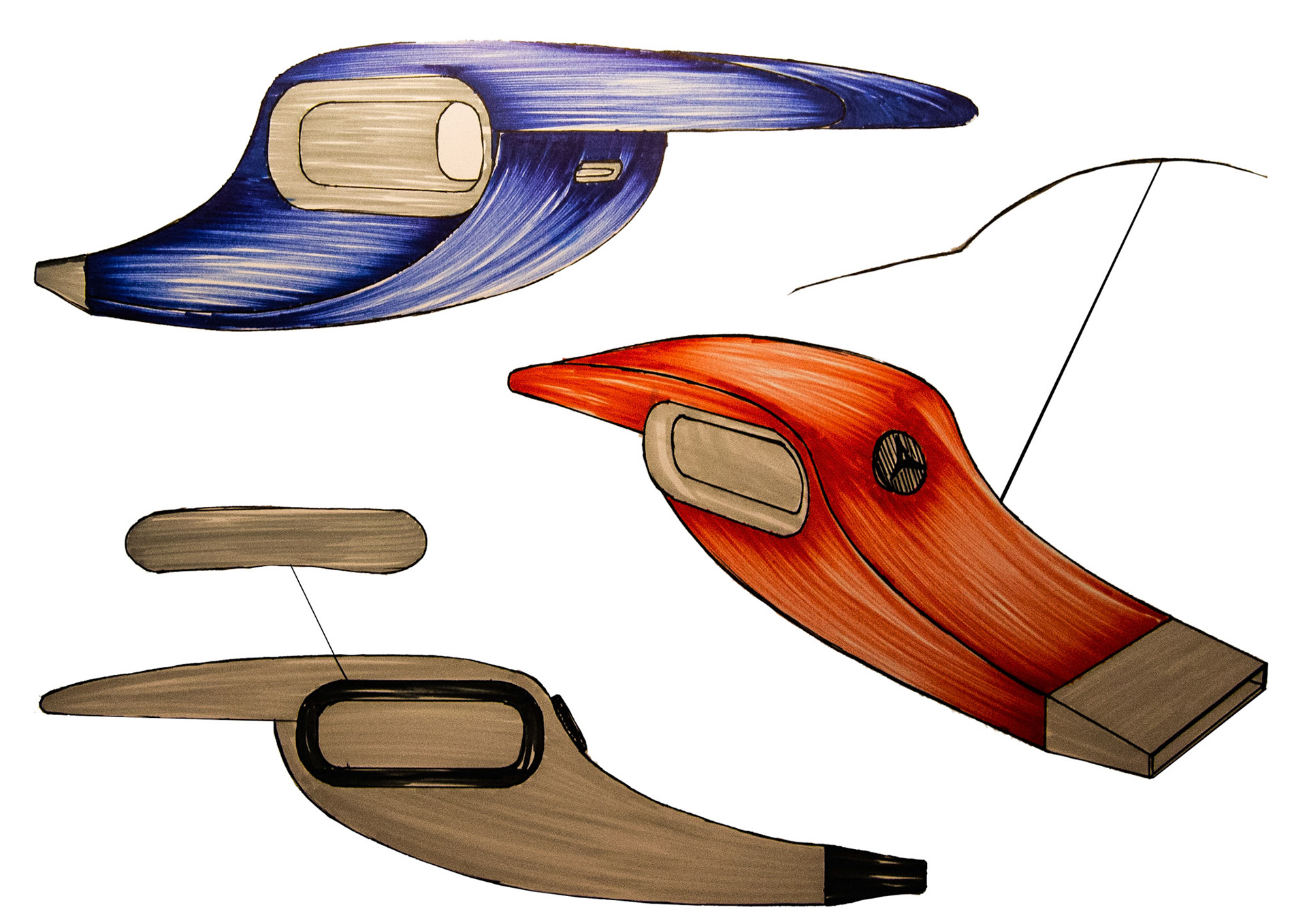 Consumer electronics concept sketch 9