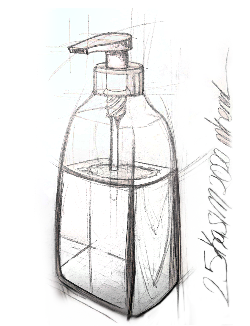 Vector digital sketch illustration 20