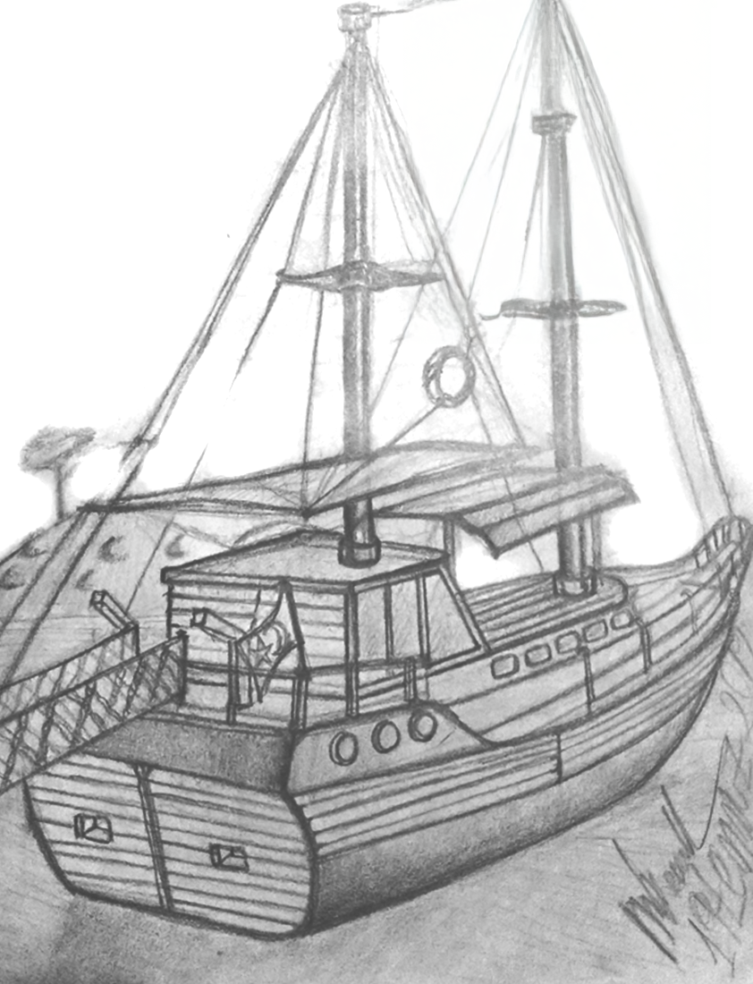 Vector digital sketch illustration 29