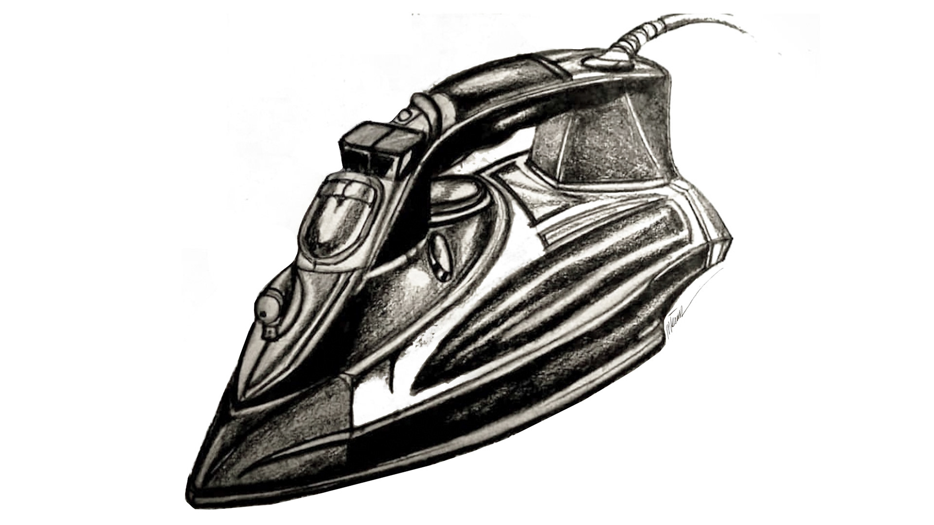 Vector digital sketch illustration 17