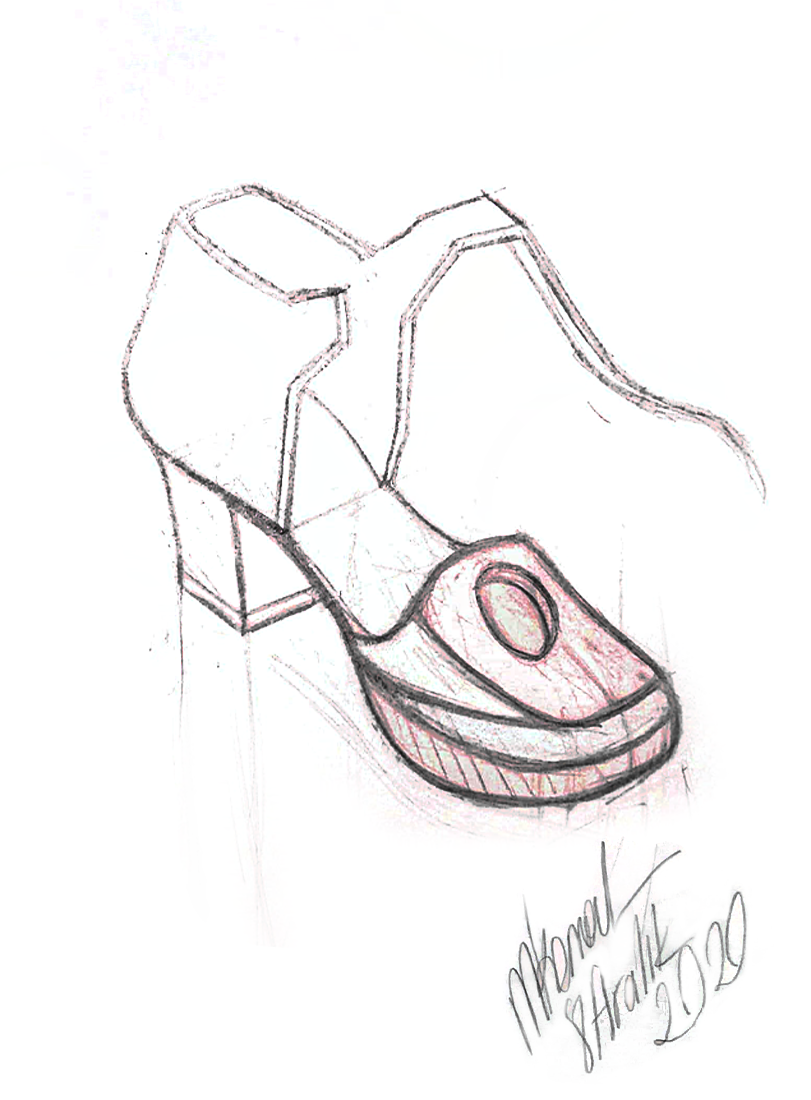 Vector digital sketch illustration 24