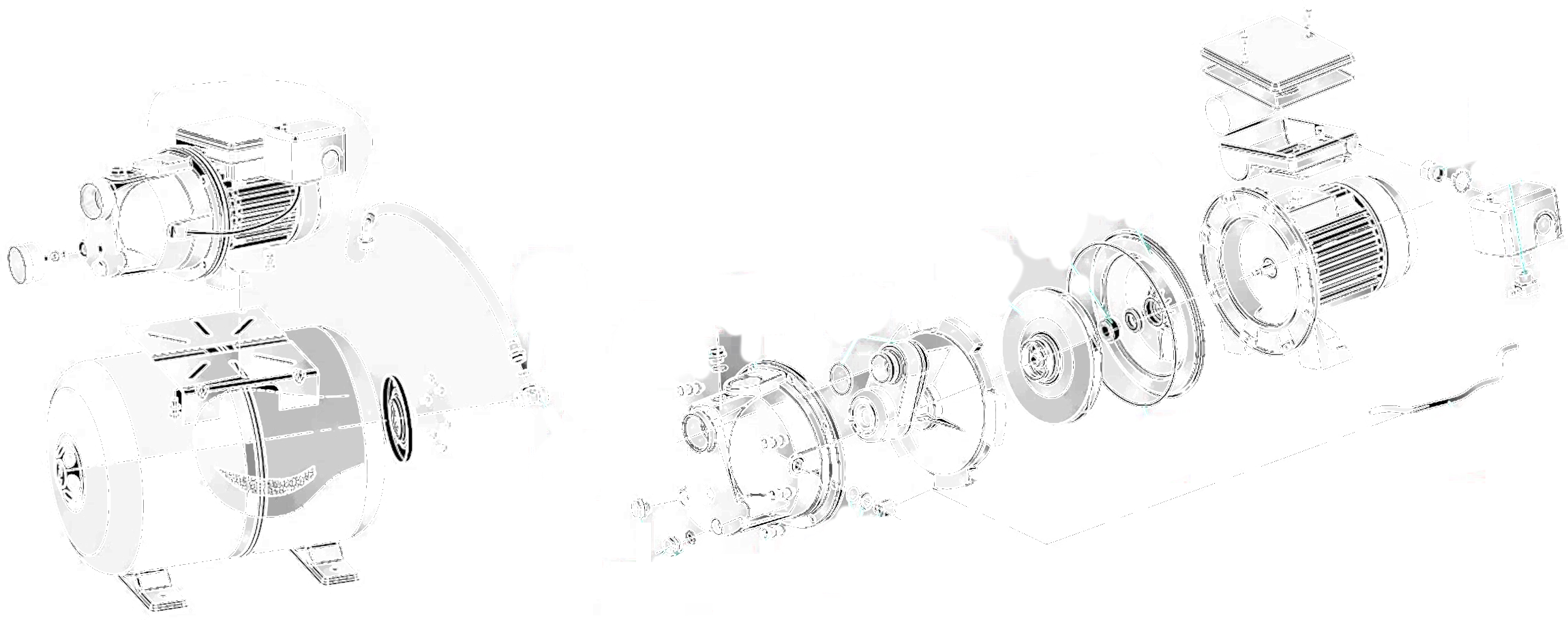 milking machine technical orthographics